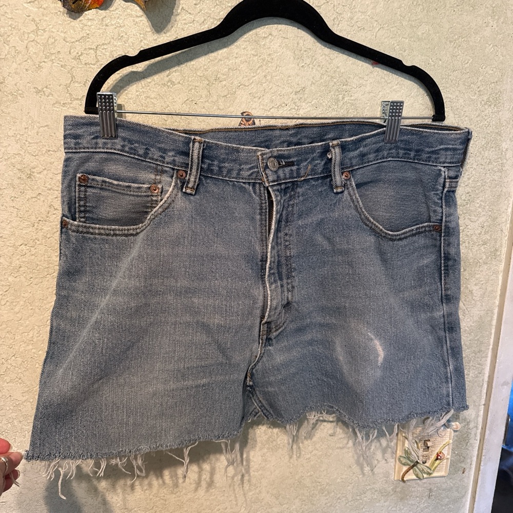 Casual Blue Denim skirt